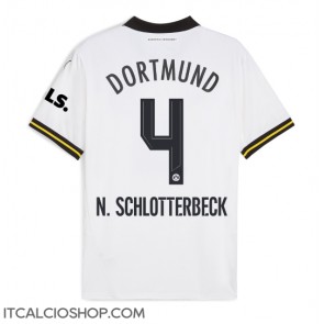 Borussia Dortmund Nico Schlotterbeck #4 Terza Maglia 2024-25 Manica Corta